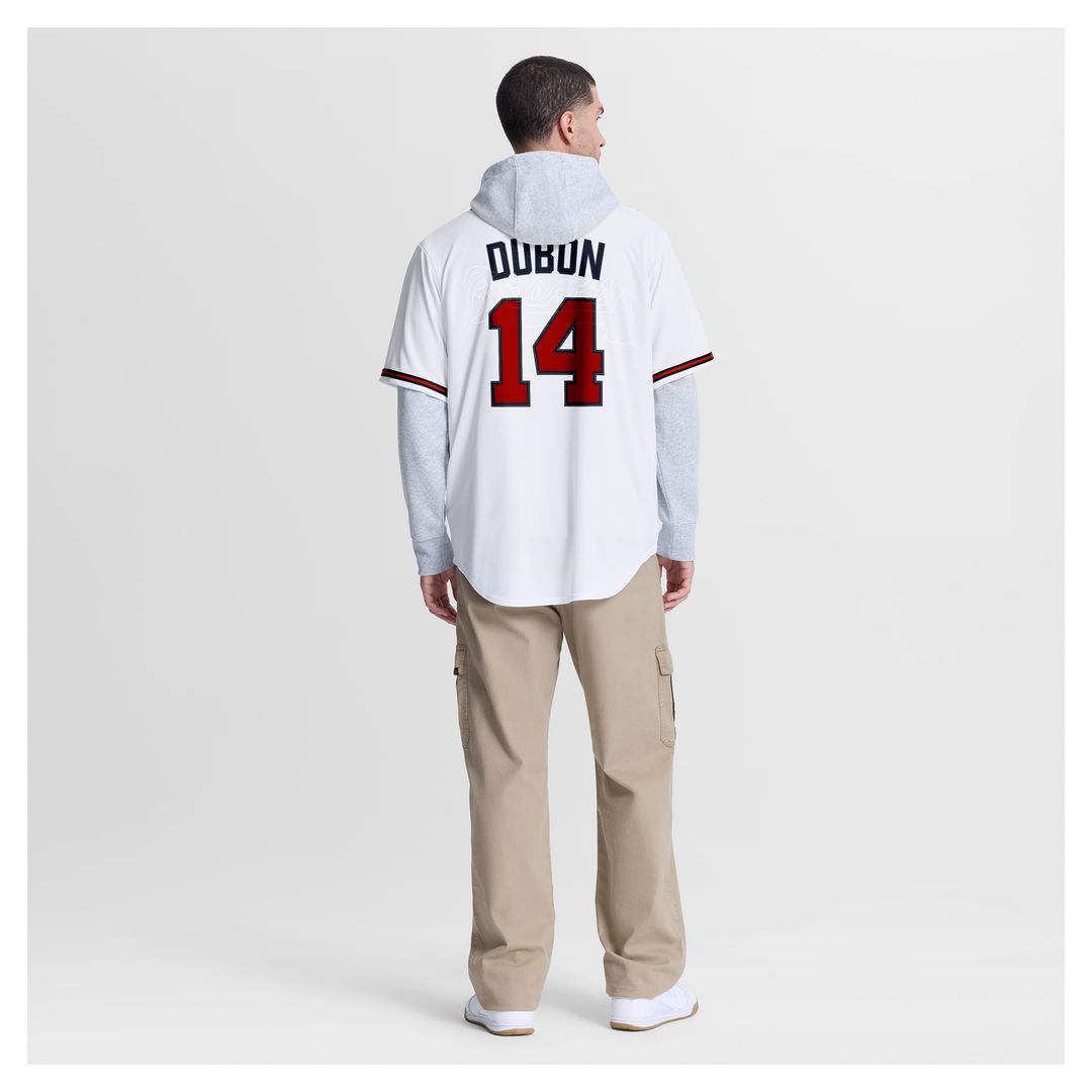 Atlanta Braves Nike Mauricio Dubón Home Replica Baseball Jersey - White