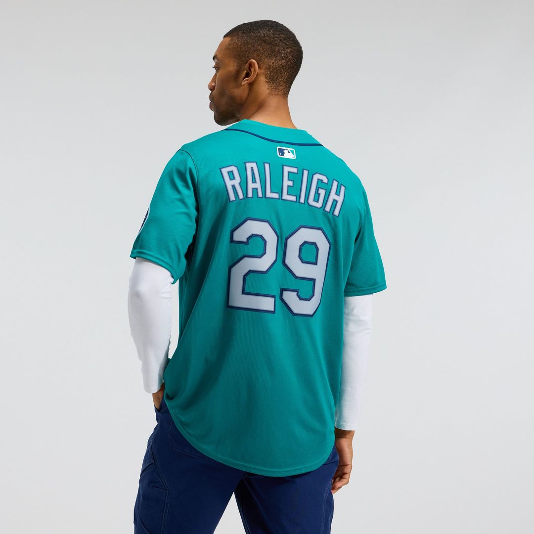 Seattle Mariners Nike Cal Raleigh Alternate Limited Baseball Jersey - Teal