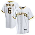 Pittsburgh Pirates Nike Konnor Griffin Home Replica Baseball Jersey - White