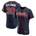 Atlanta Braves Nike Drake Baldwin Alternate MLB Awards Authentic Baseball Jersey - Navy