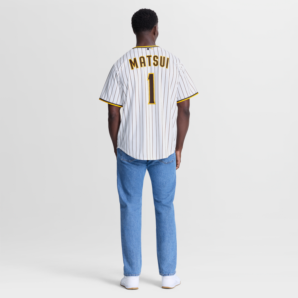 San Diego Padres Nike Yuki Matsui Home Replica Baseball Jersey - White