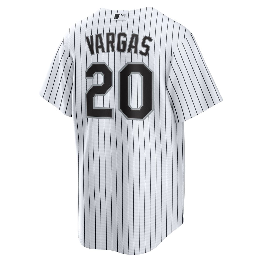 Chicago White Sox Nike Miguel Vargas Home Replica Baseball Jersey - White
