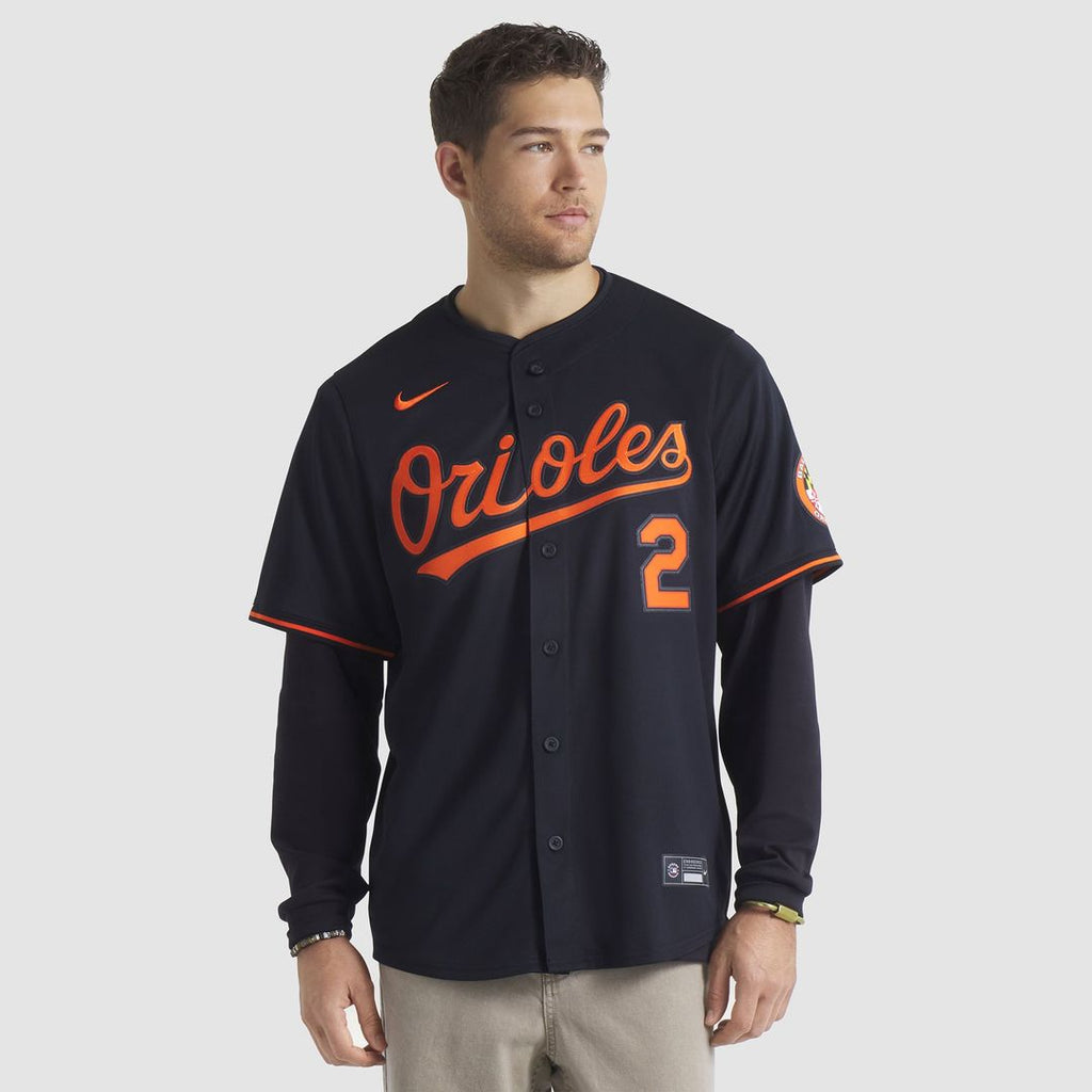Baltimore Orioles Nike Gunnar Henderson Alternate Limited Baseball Jersey - Black