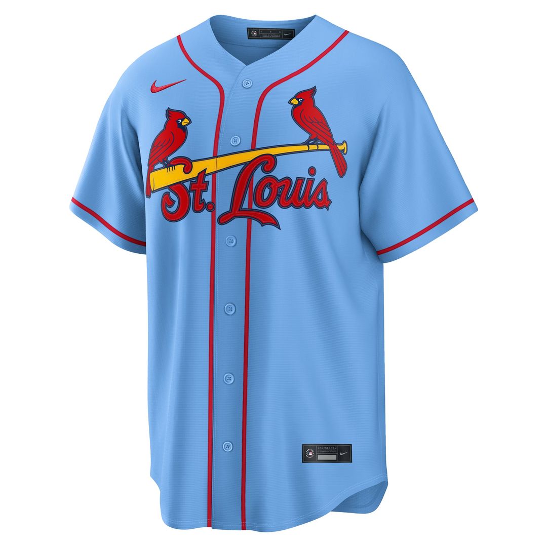 St. Louis Cardinals Nike Masyn Winn Alternate Replica Baseball Jersey - Cream
