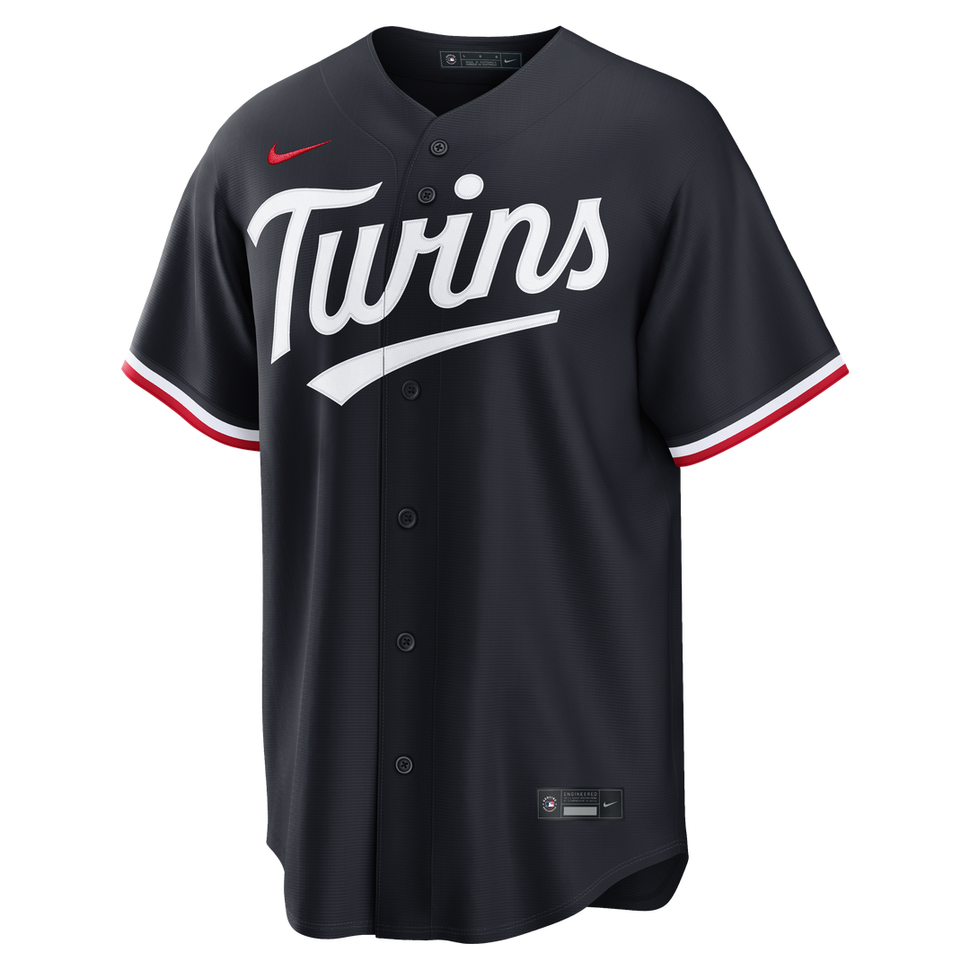 Minnesota Twins Nike Alternate Replica Baseball Jersey - Cream