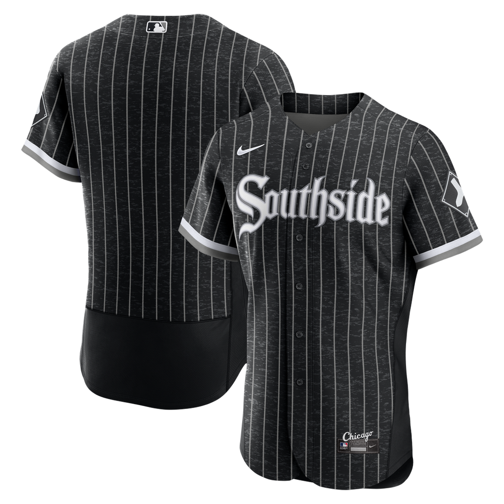 Chicago White Sox Nike Alternate Authentic Baseball Jersey - Black