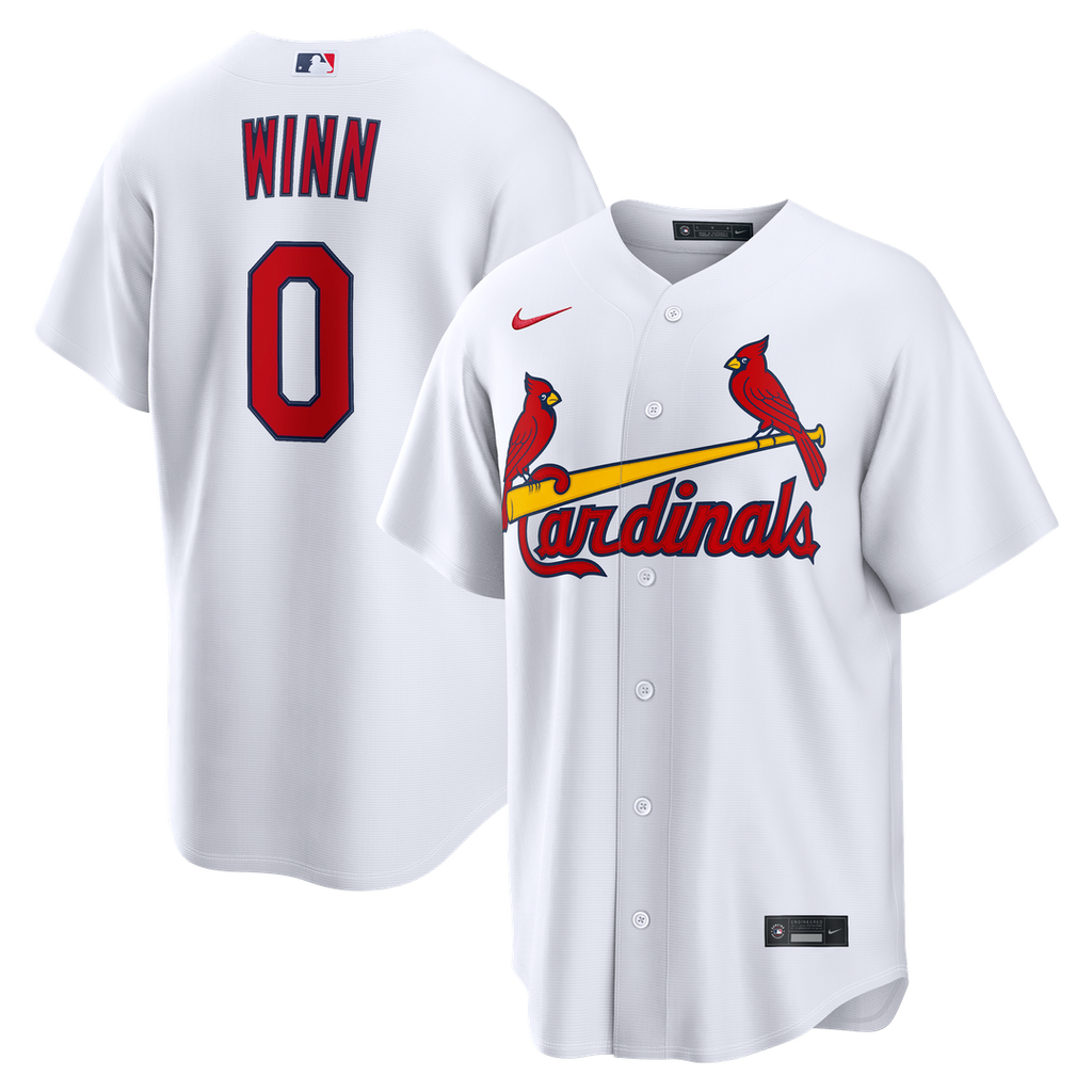 St. Louis Cardinals Nike Masyn Winn Home Replica Baseball Jersey - White