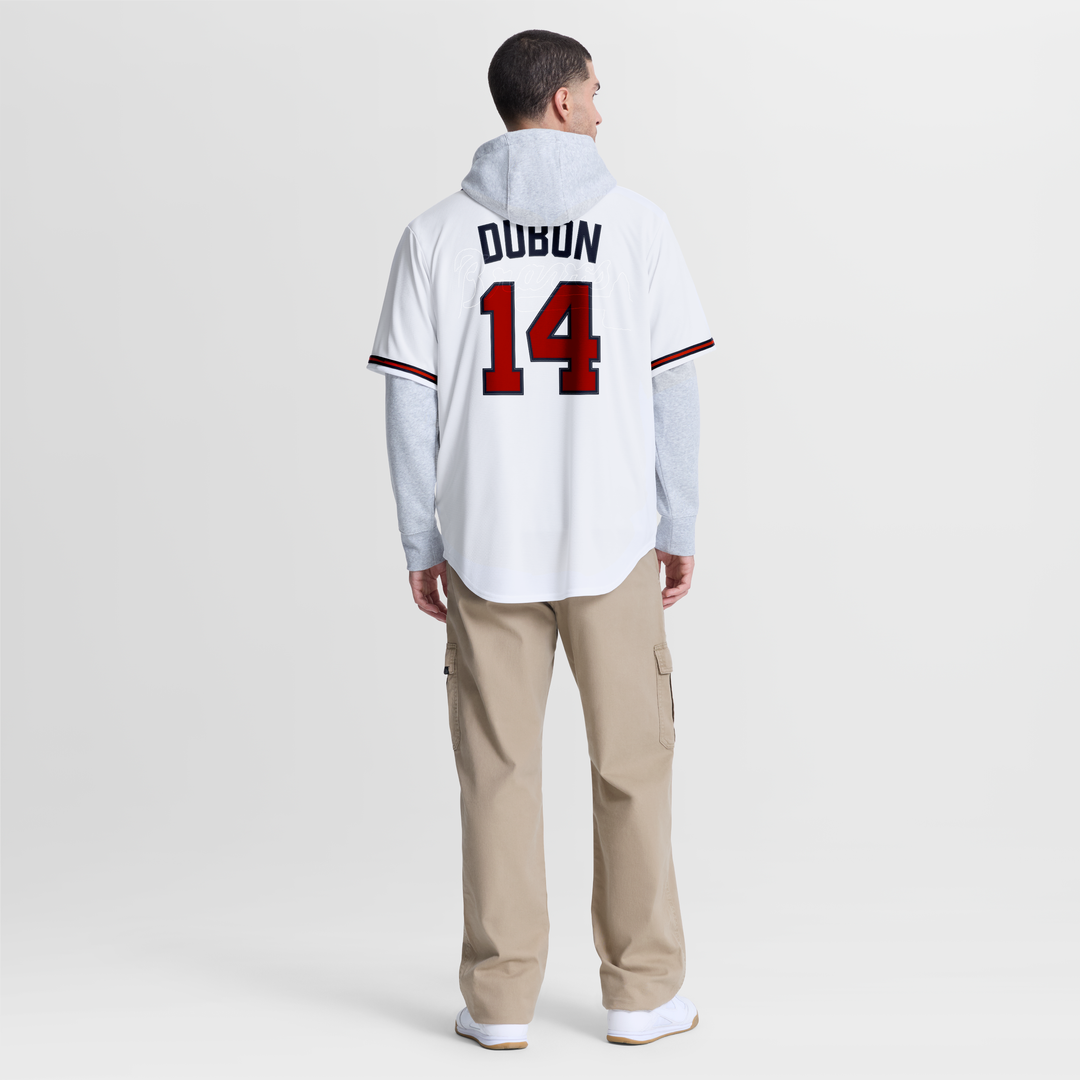 Atlanta Braves Nike Mauricio Dubón Home Replica Baseball Jersey - White