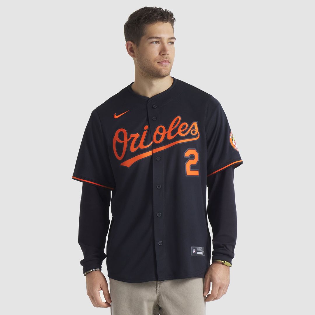Baltimore Orioles Nike Gunnar Henderson Alternate Limited Baseball Jersey - Black