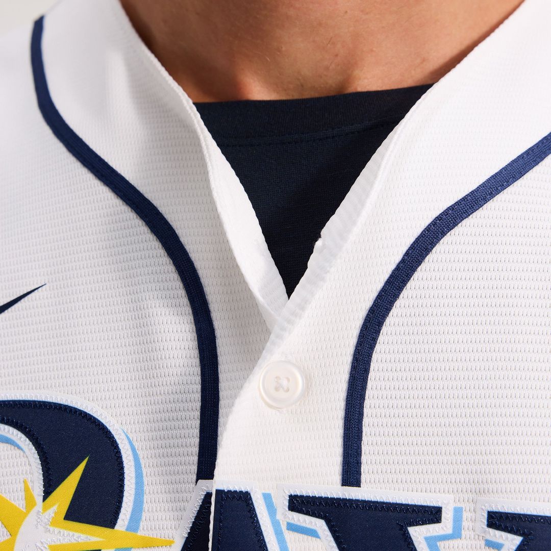 Tampa Bay Rays Nike Yandy Díaz Home Replica Baseball Jersey - White
