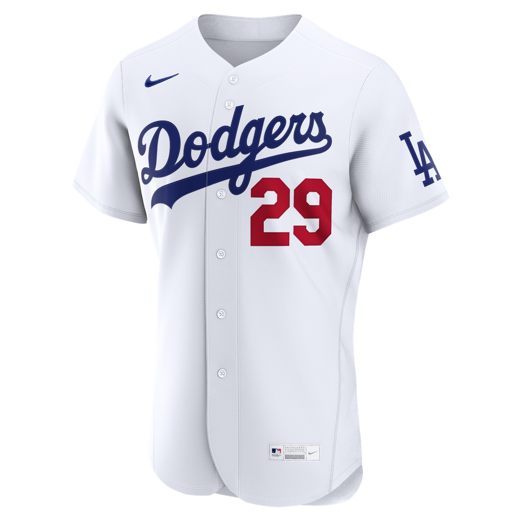 Los Angeles Dodgers Nike Tarik Skubal Home Authentic Baseball Jersey - White