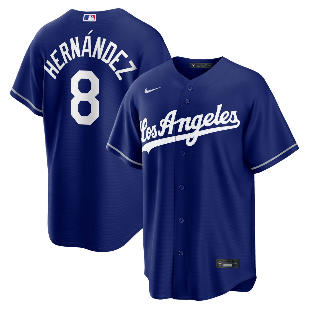 Los Angeles Dodgers Nike Enrique Hernández Alternate Replica Baseball Jersey - Royal