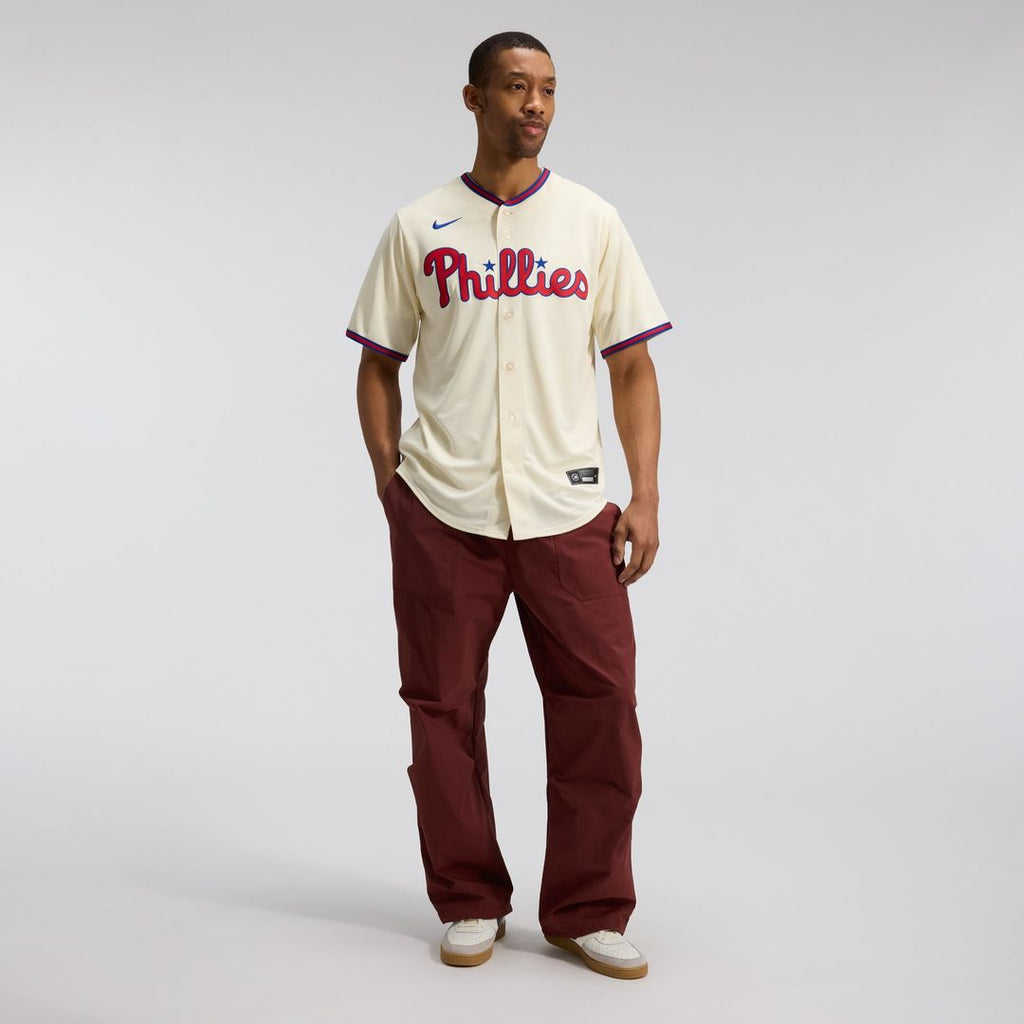 Philadelphia Phillies Nike Alternate Replica Baseball Jersey - Cream
