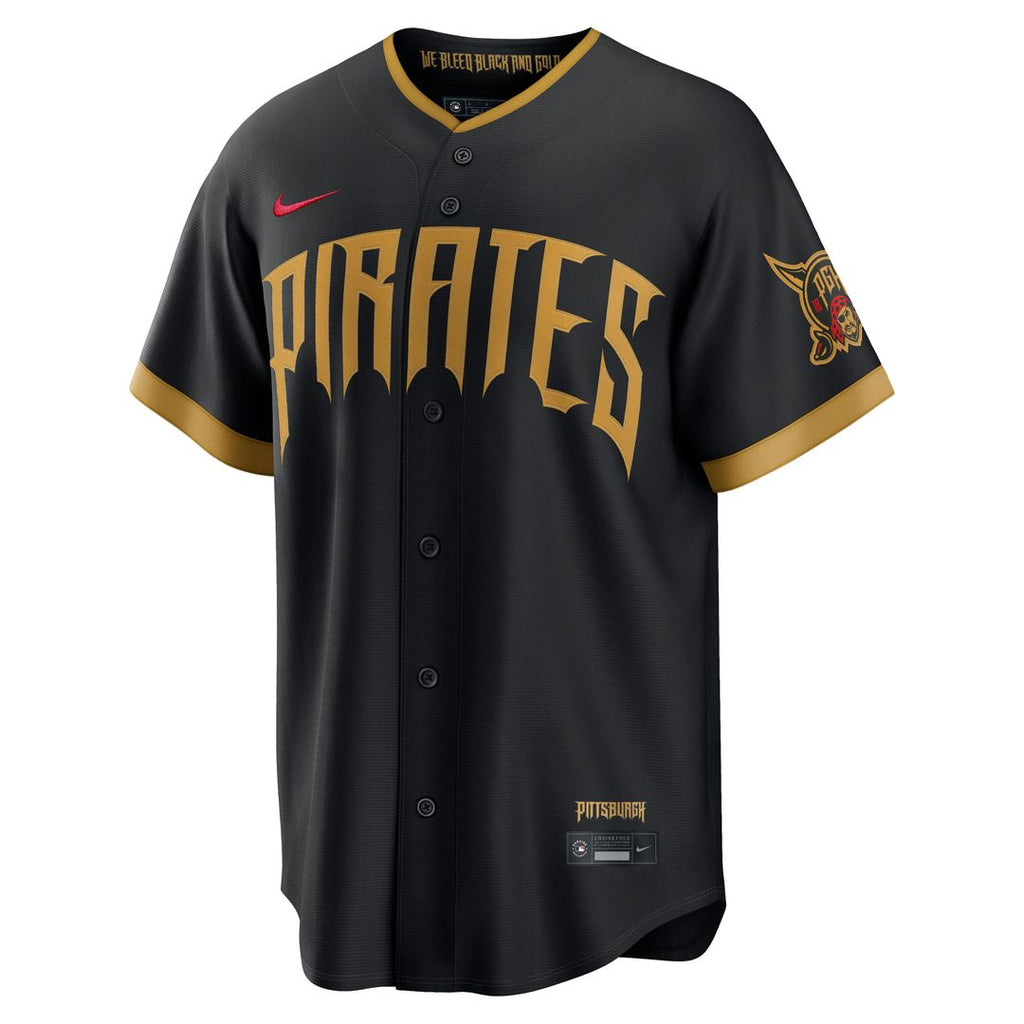 Pittsburgh Pirates Nike Paul Skenes 2026 City Connect Stadium Baseball Jersey - Black