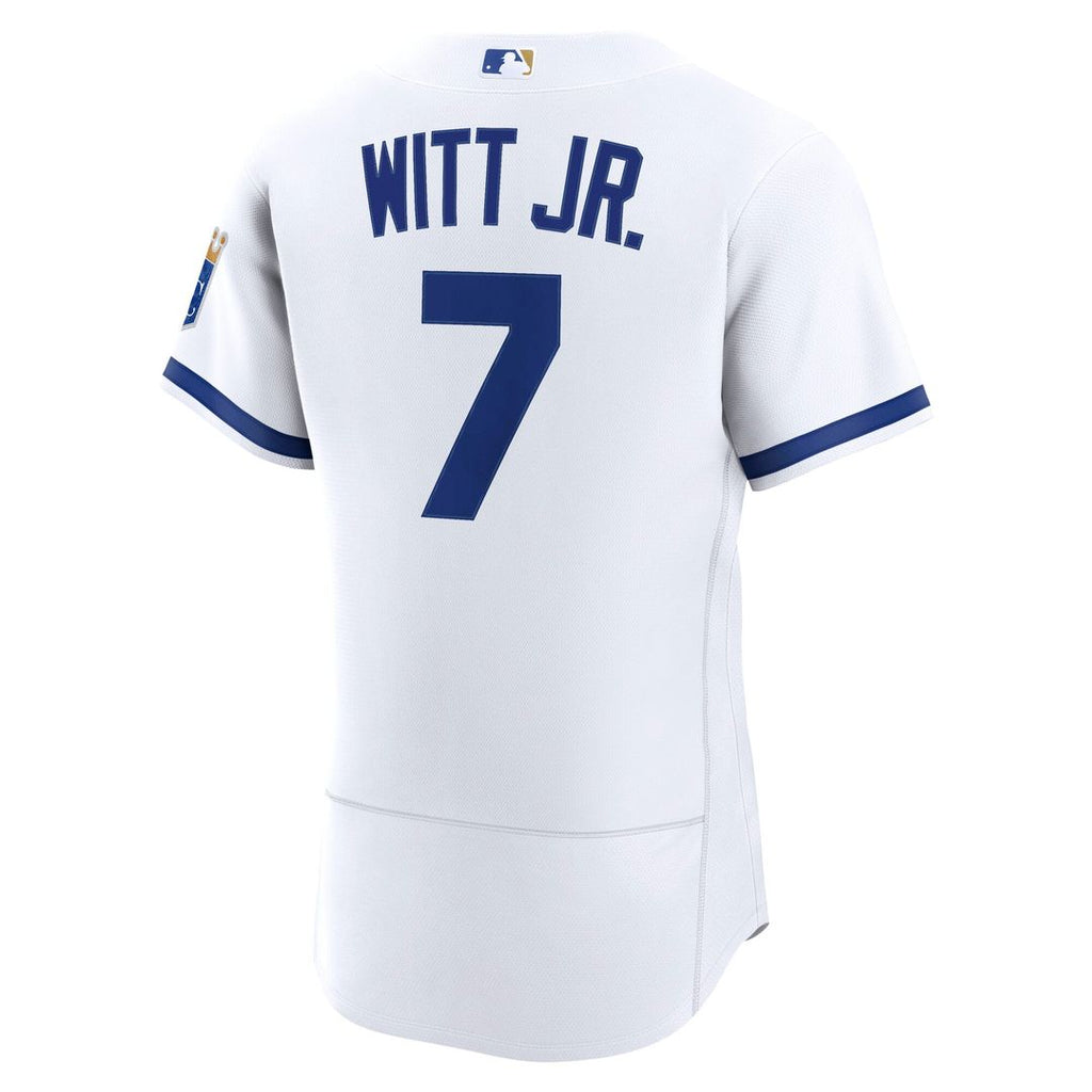 Kansas City Royals Nike Bobby Witt Jr. Authentic Baseball Jersey - White