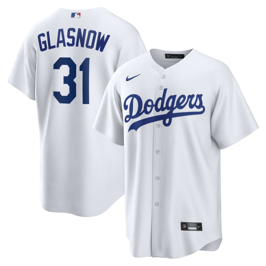 Los Angeles Dodgers Nike Tyler Glasnow Home Replica Baseball Jersey - White