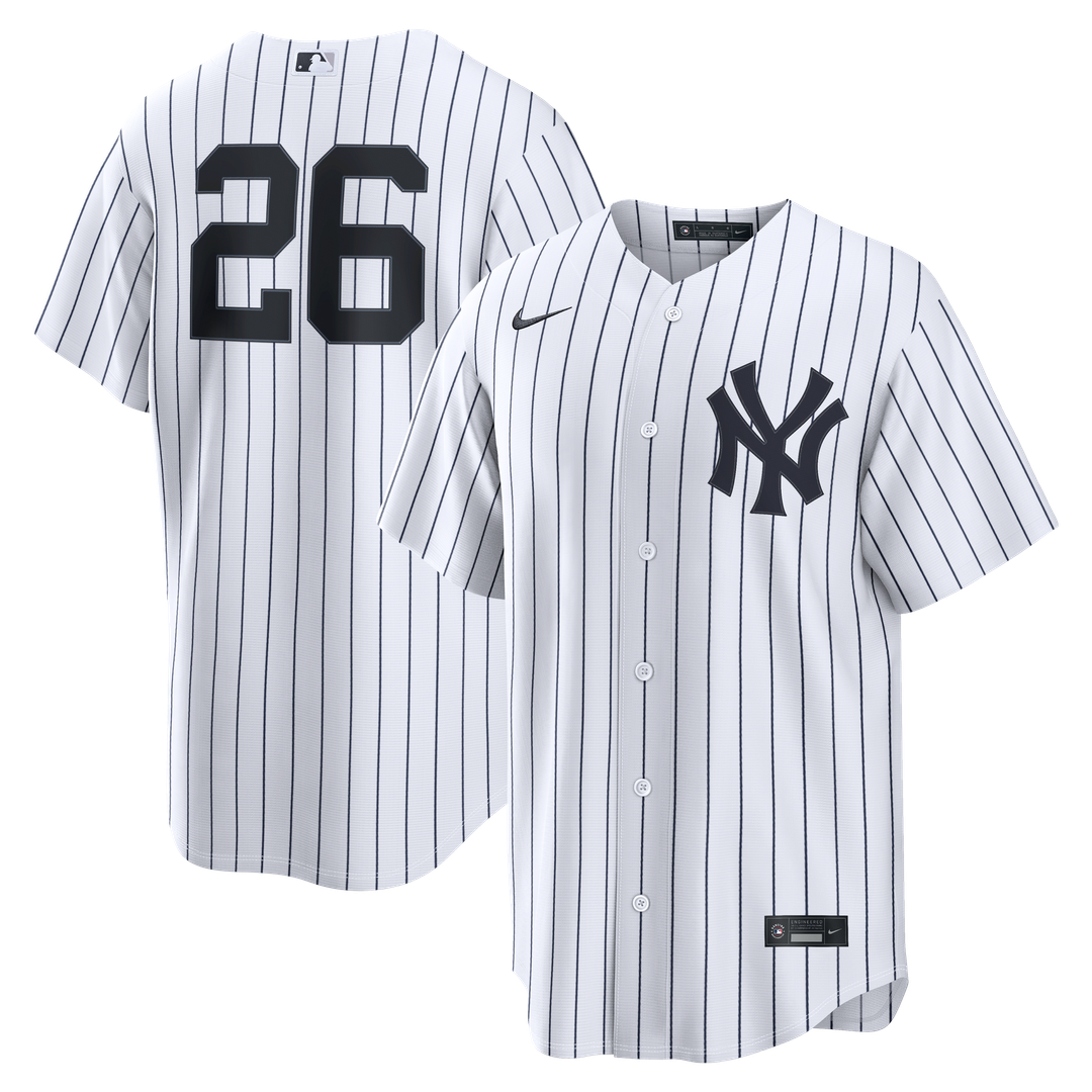 New York Yankees Nike Luis García Jr. Home Replica Baseball Jersey - White