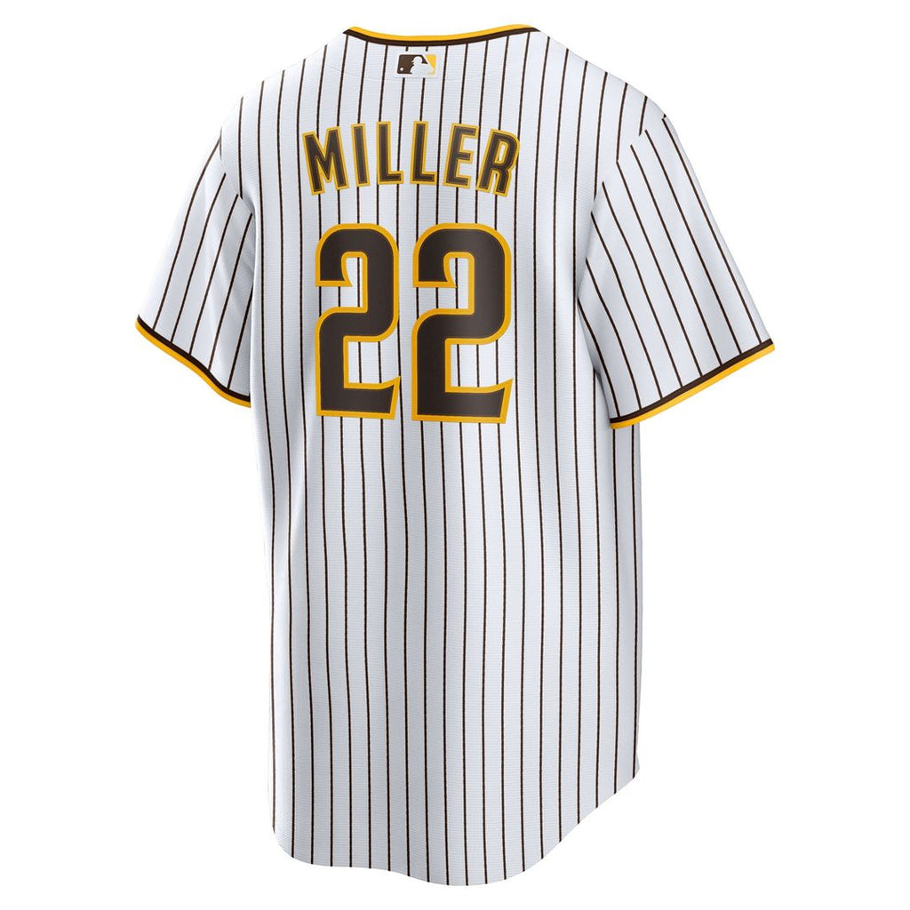 San Diego Padres Nike Mason Miller Home Replica Baseball Jersey - White