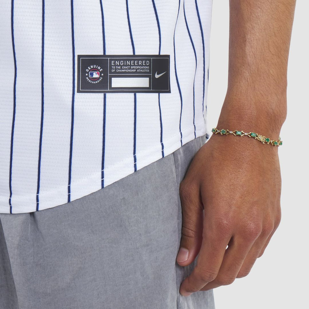 New York Yankees Nike CC Sabathia 2025 Baseball Hall of Fame Name & Number Retired Replica Baseball Jersey - White