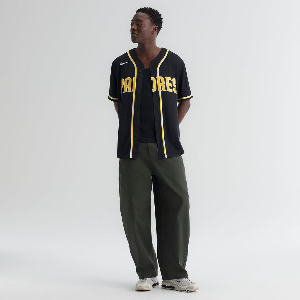 San Diego Padres Nike Fernando Tatis Jr. Fashion Replica Black Out Baseball Jersey