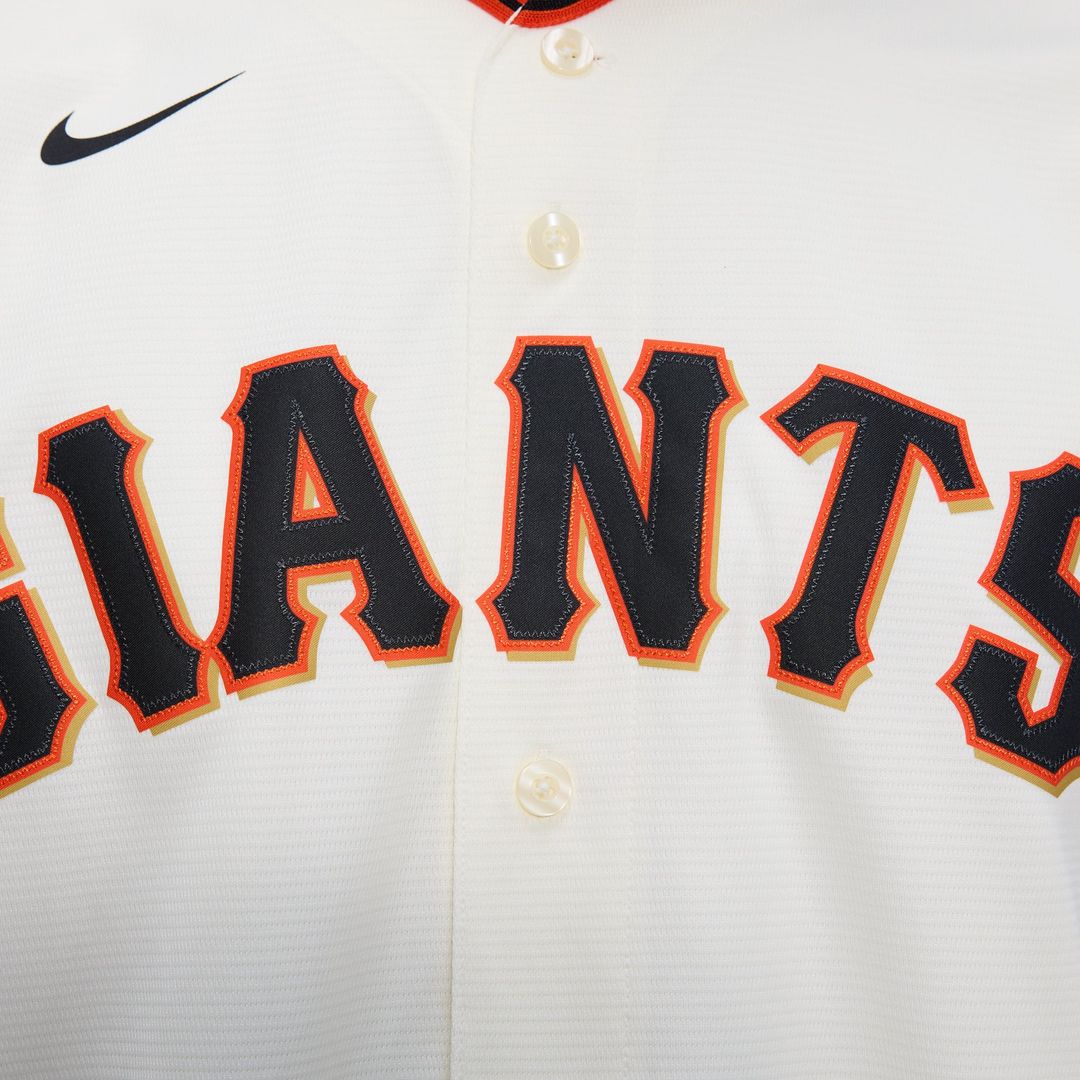 San Francisco Giants Nike Home Replica Team Baseball Jersey - Cream