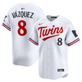 Minnesota Twins Nike Christian Vázquez Home Limited Baseball Jersey - White