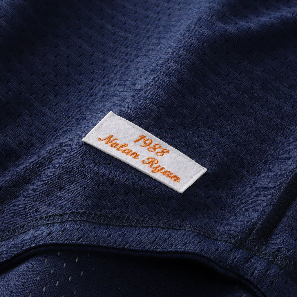 Houston Astros Mitchell & Ness Nolan Ryan Cooperstown Collection Big & Tall Mesh Batting Practice Baseball Jersey - Navy