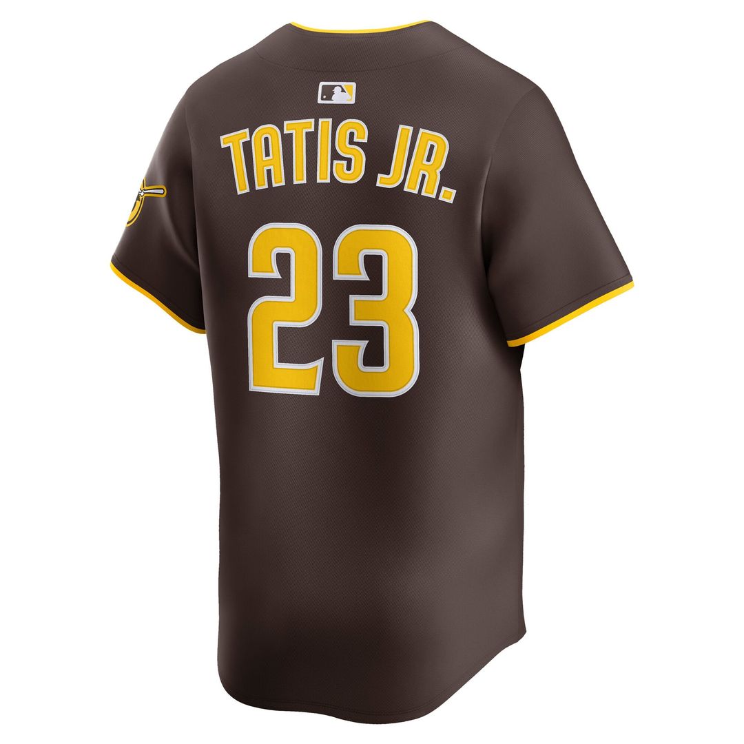 San Diego Padres Nike Fernando Tatis Jr. Road Limited Baseball Jersey - Brown