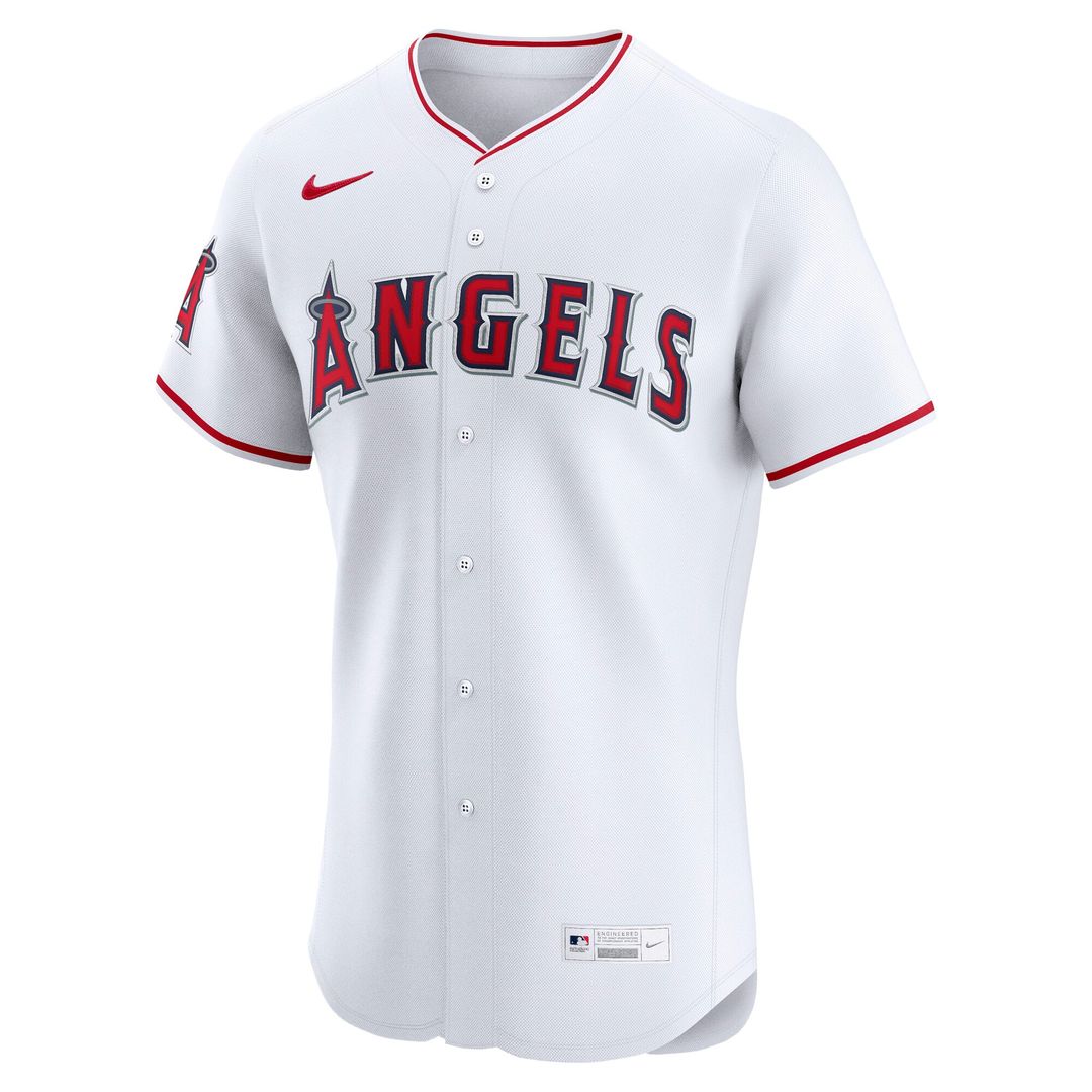 Los Angeles Angels Nike Alternate Elite Baseball Jersey - Red
