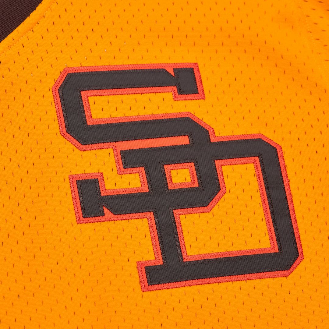 San Diego Padres Mitchell & Ness Tony Gwynn Big & Tall Cooperstown Mesh Batting Practice Baseball Jersey - Gold