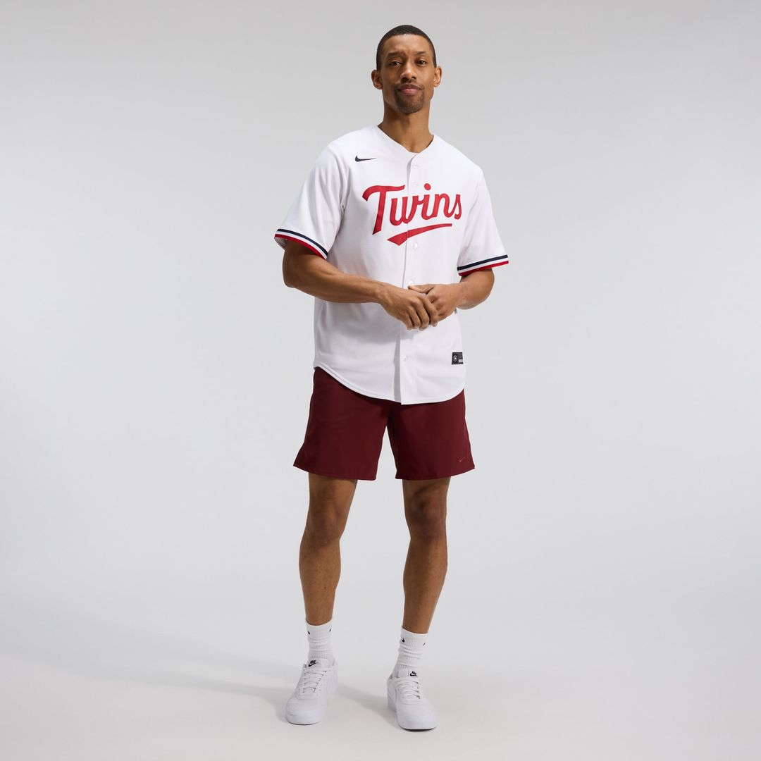 Minnesota Twins Nike Road Replica Team Baseball Jersey - Gray