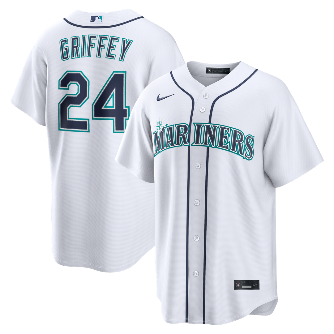 Seattle Mariners Nike Ken Griffey Jr. Home Replica Baseball Jersey - White
