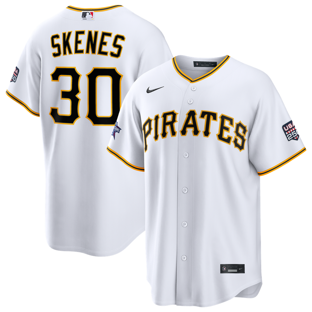 Pittsburgh Pirates Nike 2026 All-Star Game Paul Skenes Replica Baseball Jersey - White