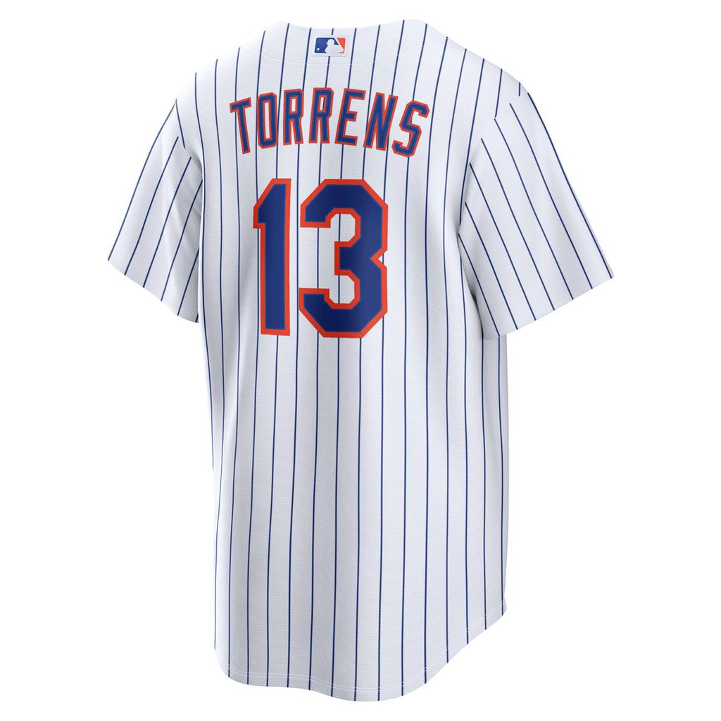 New York Mets Nike Luis Torrens Home Replica Baseball Jersey - White