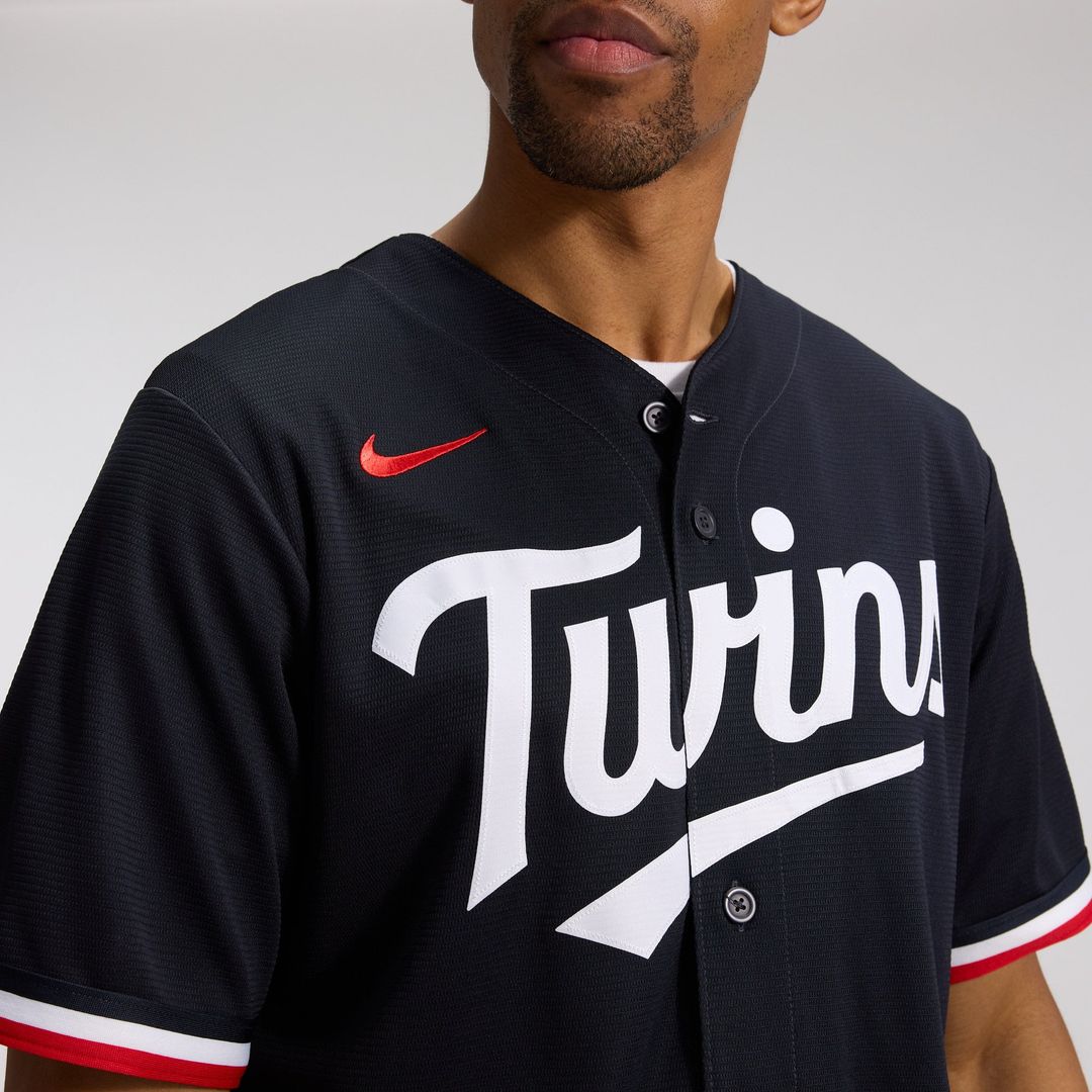 Minnesota Twins Nike Alternate Replica Baseball Jersey - Navy