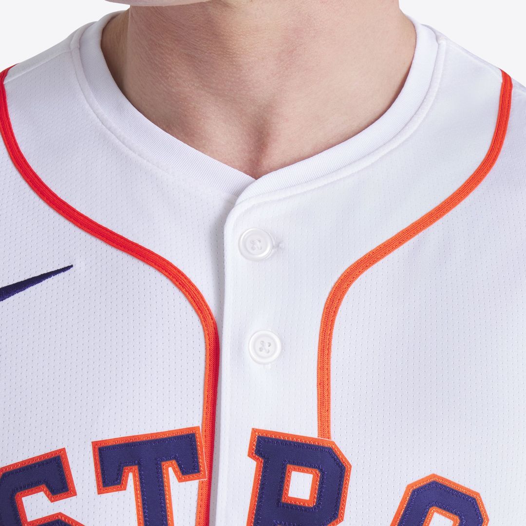 Houston Astros Nike Jose Altuve Home Limited Baseball Jersey - White