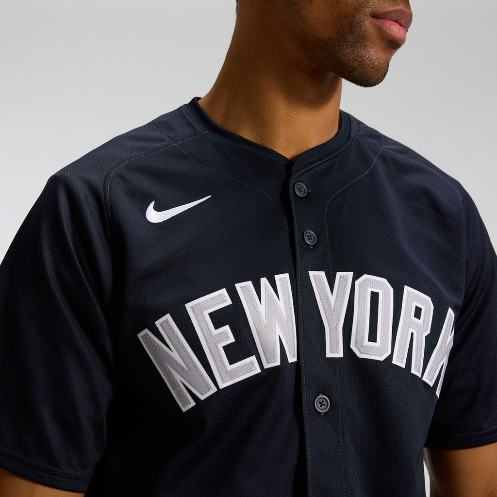New York Yankees Nike Aaron Judge Road Limited Baseball Jersey - Gray