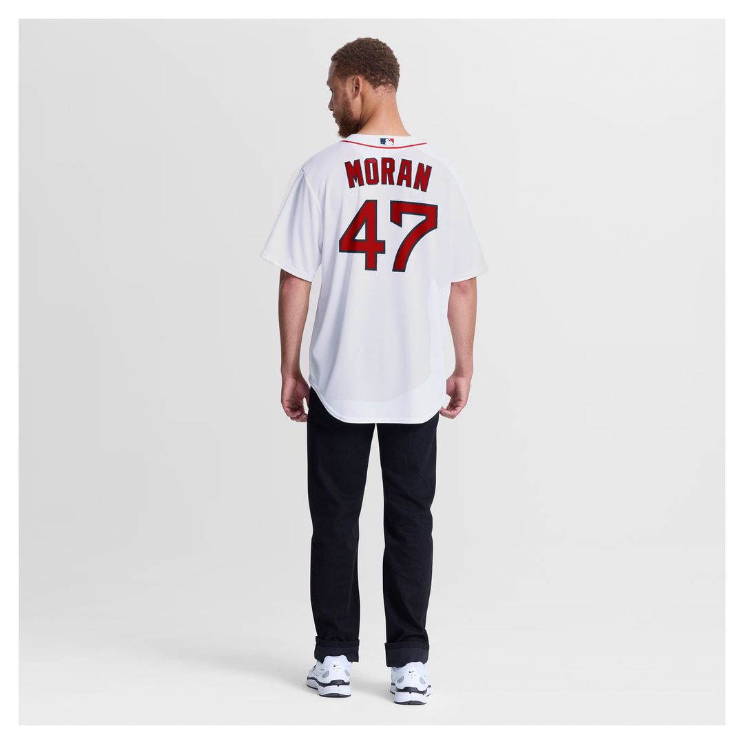 Boston Red Sox Nike Jovani Moran Home Replica Baseball Jersey - White