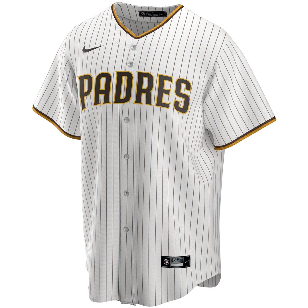 San Diego Padres Nike Manny Machado Home Replica Baseball Jersey - White