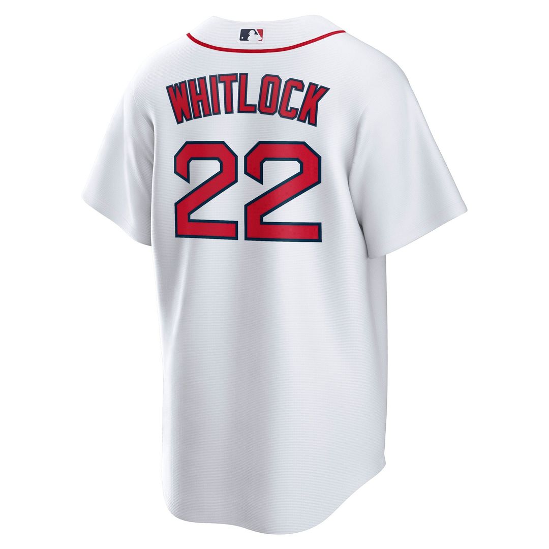 Boston Red Sox Nike Garrett Whitlock Home Replica Baseball Jersey - White