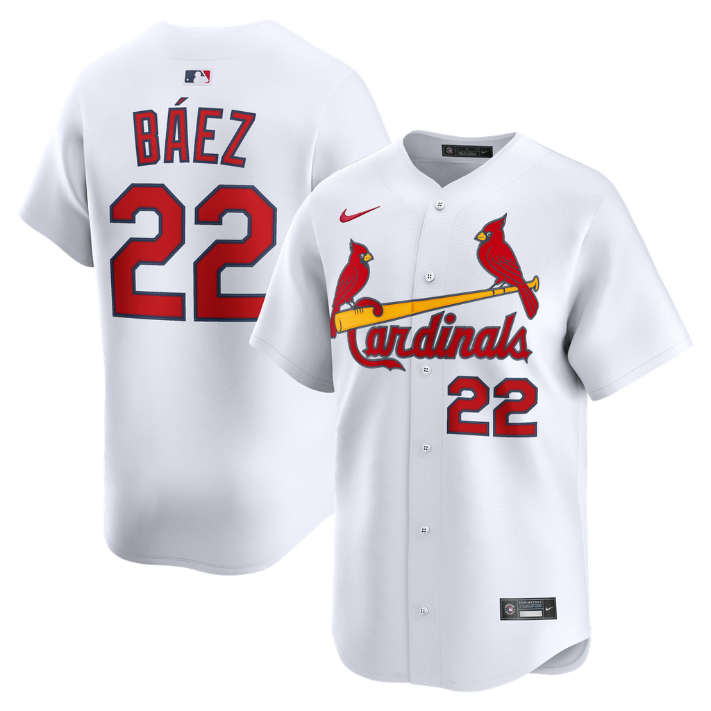 St. Louis Cardinals Nike Joshua Báez Home Limited Baseball Jersey - White