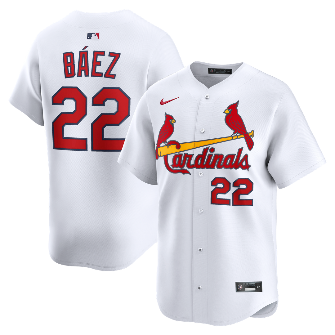 St. Louis Cardinals Nike Joshua Báez Home Limited Baseball Jersey - White