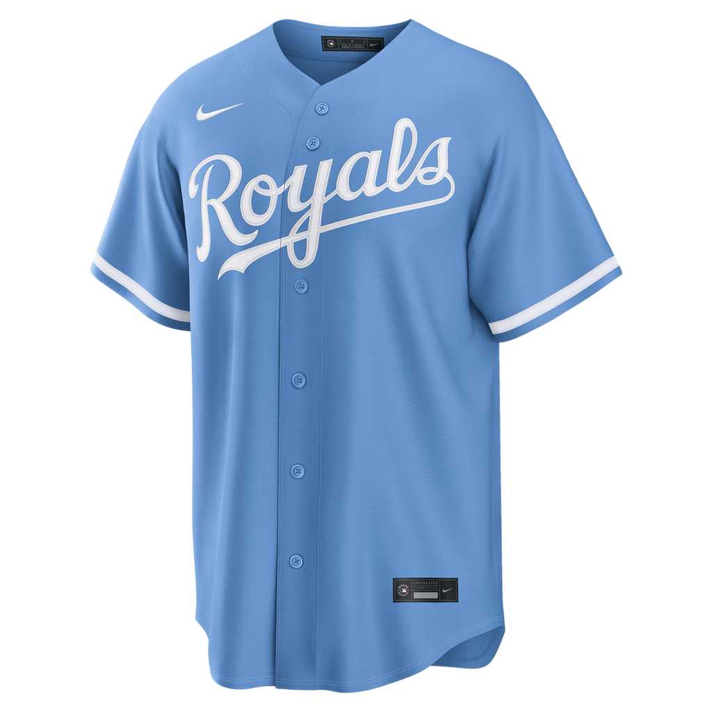 Kansas City Royals Nike Bobby Witt Jr. Alternate Replica Baseball Jersey - Royal