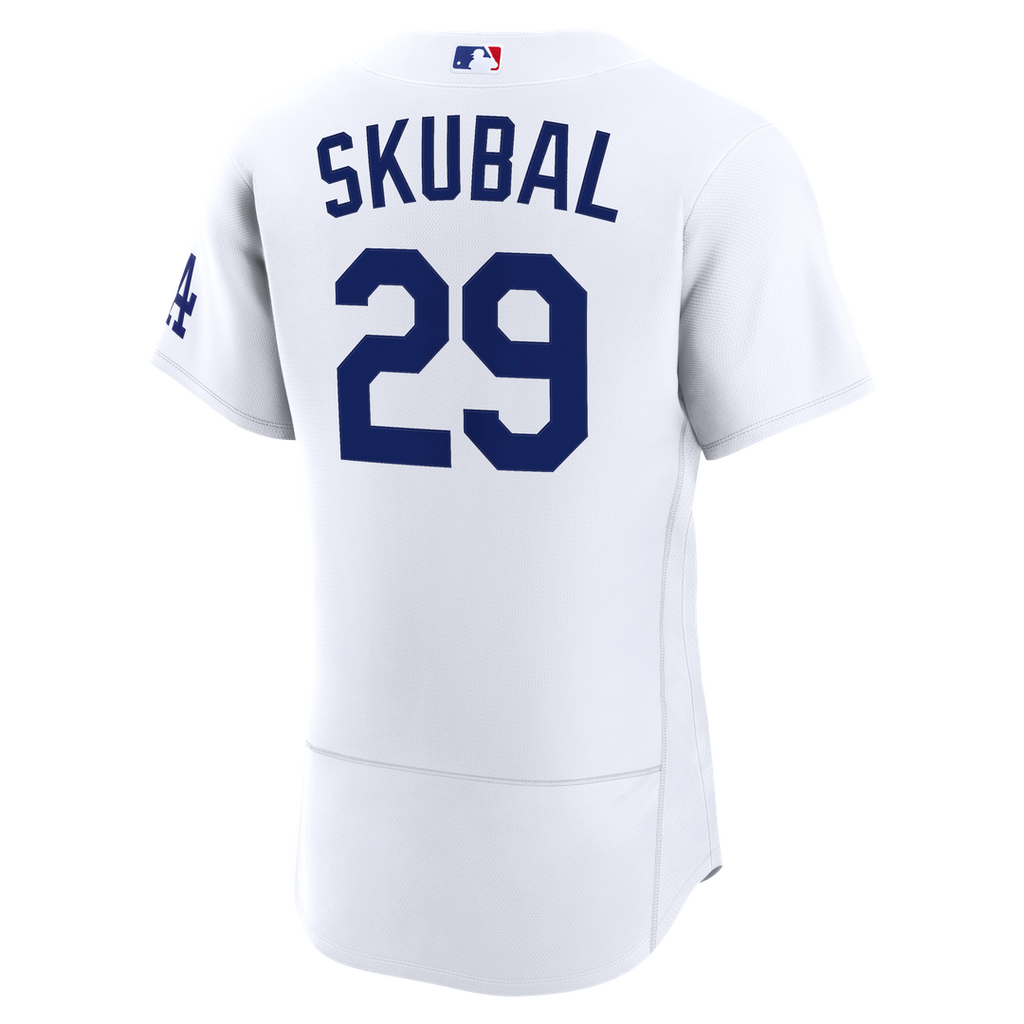 Los Angeles Dodgers Nike Tarik Skubal Home Authentic Baseball Jersey - White