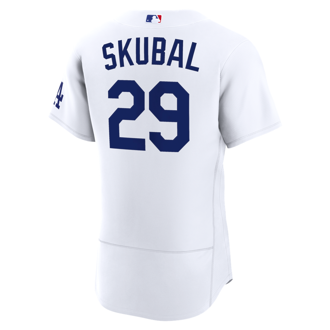 Los Angeles Dodgers Nike Tarik Skubal Home Authentic Baseball Jersey - White