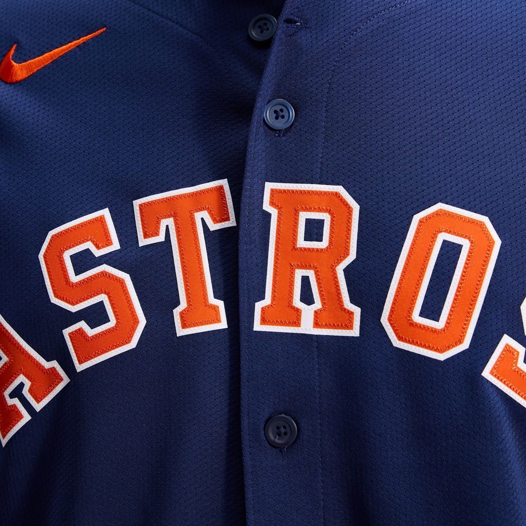 Houston Astros Nike Jose Altuve Alternate Limited Baseball Jersey - Navy