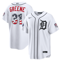 Detroit Tigers Nike 2026 All-Star Edition Stars & Stripes Riley Greene Stadium Baseball Jersey - White