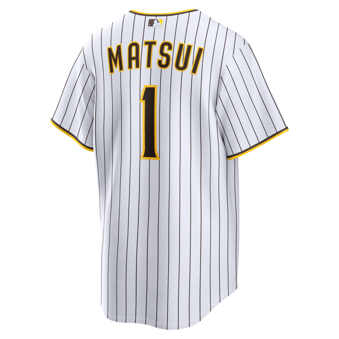 San Diego Padres Nike Yuki Matsui Home Replica Baseball Jersey - White