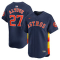 Houston Astros Nike Jose Altuve Alternate Limited Baseball Jersey - Navy