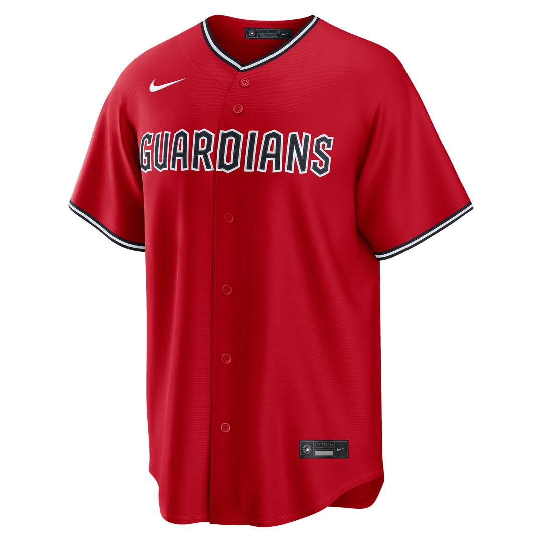 Cleveland Guardians Nike Alternate Replica Baseball Jersey - Red